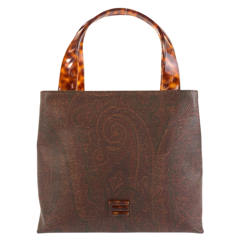 ETRO Paisley Pattern Wine Red Handbag Tote Bag N 1106801 for Women